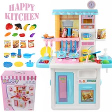 Realistic Kitchen Cooking Chef Role Play Toy With Sound For Kids Christmas Gift