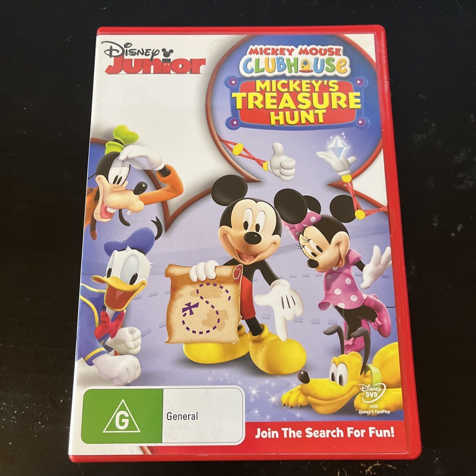 Mickey Mouse Clubhouse - Mickeys Treasure Hunt DVD 2006 (Original) - DVD  PLANET STORE