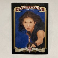 2012 Upper Deck Goodwin Champions Card #37 Jeanette Lee Black Widow