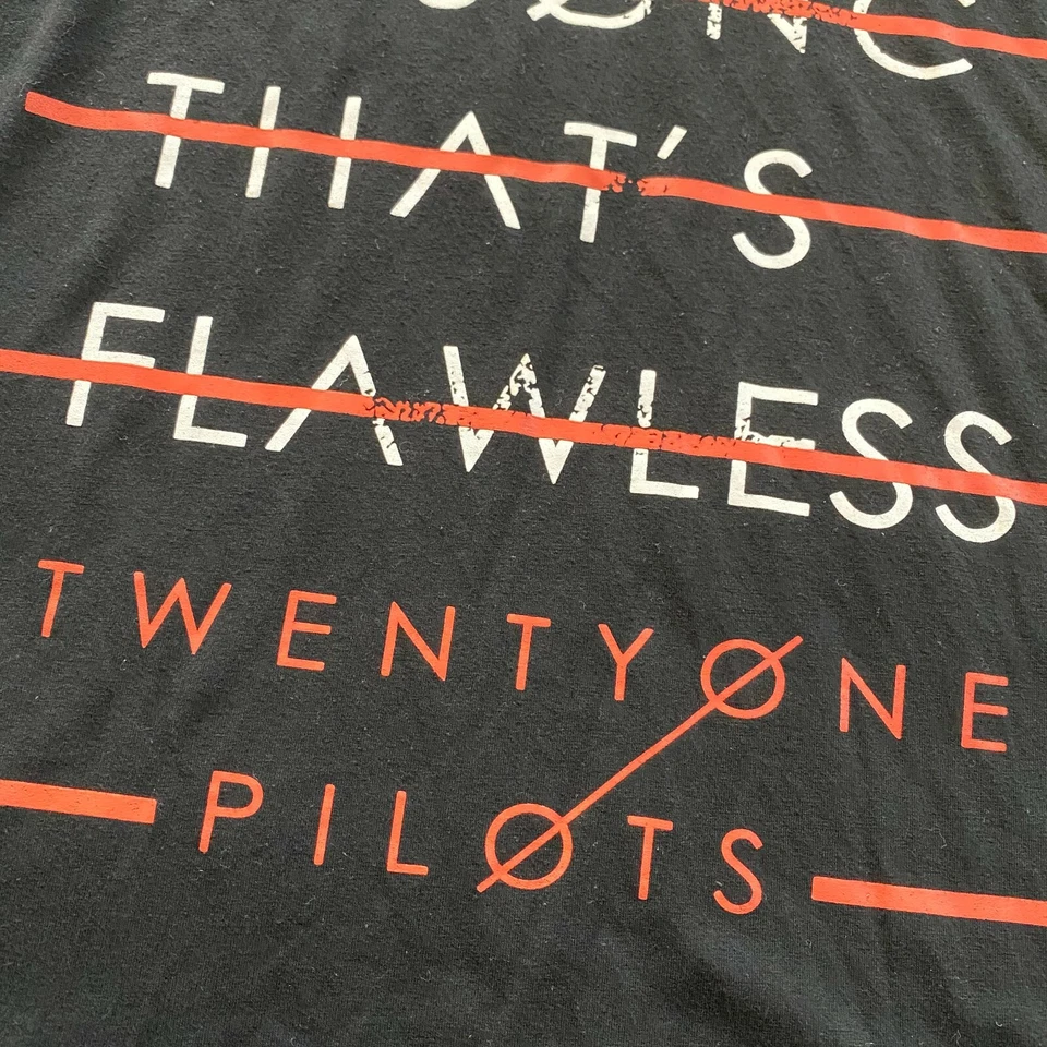 Camiseta HOTCIAL S Twenty One Pilots Don't Trust A Song That's Flawless Band casi nueva Foto 4 de 4