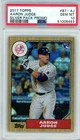 AARON JUDGE  2017 TOPPS SILVER PACK PROMO #87-AJ RC PSA 10New York Yankees
