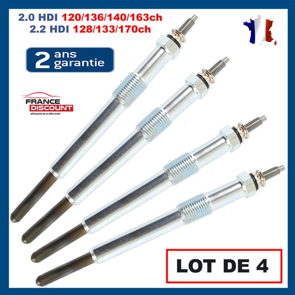 4 GlüHkerzen FüR Volvo C30 S40 S80 V50 V70 2.0 D 2.0D 136 163 D4204T-image