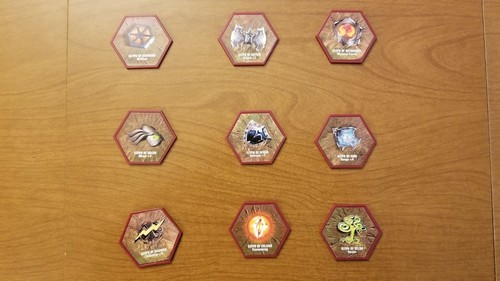 Complete Glyph Set from Heroscape Rise of the Valkyrie - 9 Glyphs! | eBay
