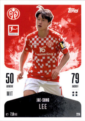 Topps Match Attax Bundesliga 226 - Jae-sung Lee - 2024/2025