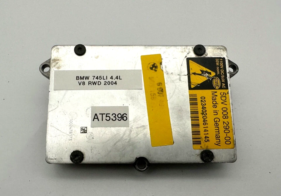 OEM 02-08 BMW 745Li 750Li 760Li 525i 530i 545i M5 X5 Xenon Ballast Headlight - Image 2 of 4