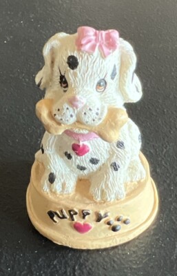 Vintage Figure Figurine Dog Puppy Resin Knick Knack Dalmatian