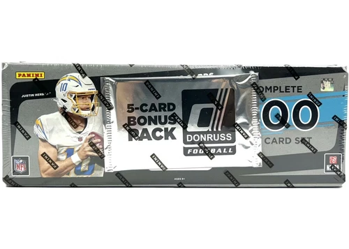 2021 Panini Donruss Football Complete Hobby Factory Set w/ 5-Card Bonus Pack