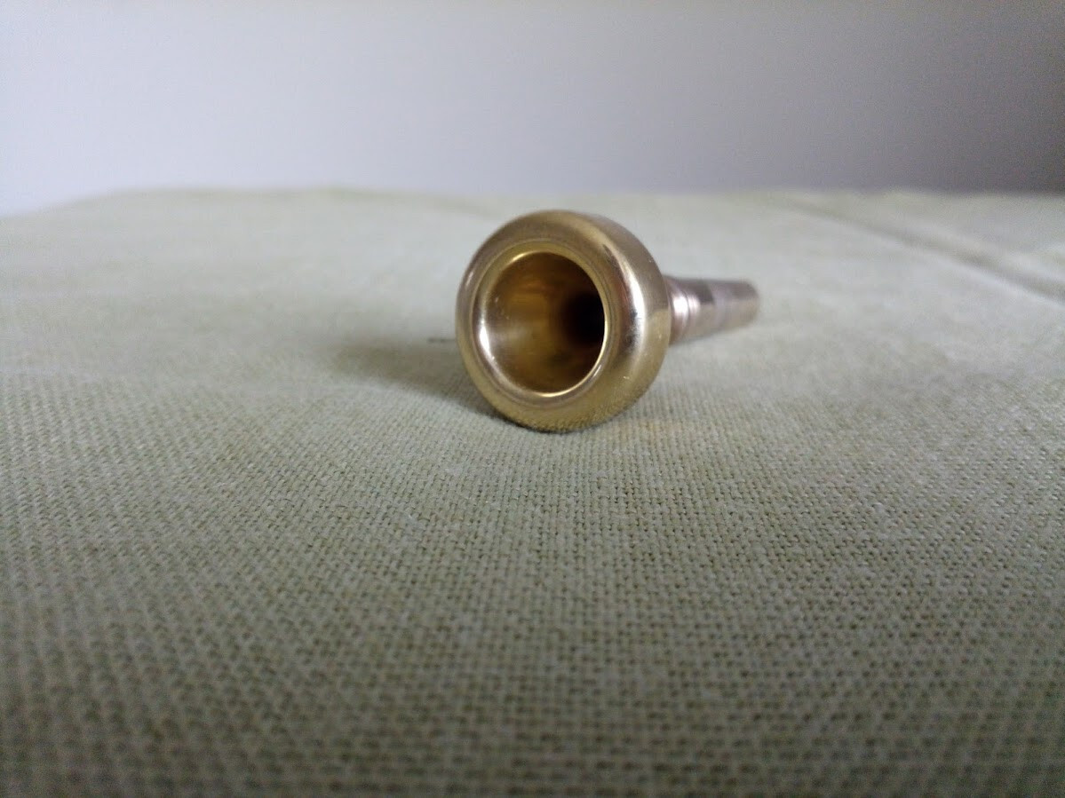 Bach 3FL Flugelhorn mouthpiece Gold rim eBay