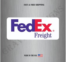 FedEx Freight Vinyl Sticker Decal Laptop Car ...
