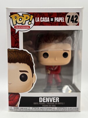 Funko POP! Denver 742 La Casa de Papel Television W/ PROTECTOR - P90