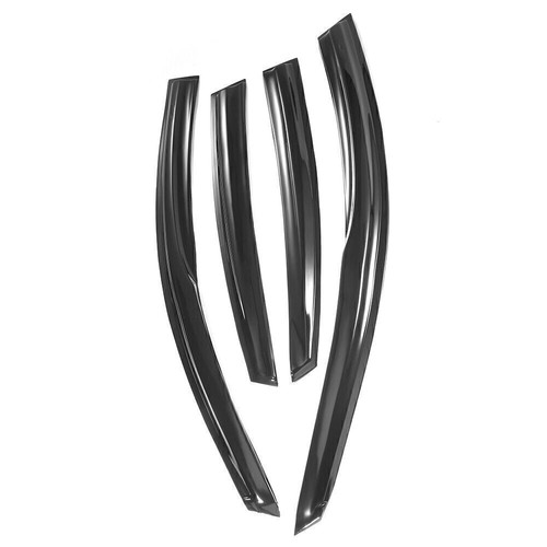 For Nissan Altima Sedan 2007-2012 Window Deflectors Visors Vent Sun Rain Guards - Picture 7 of 8