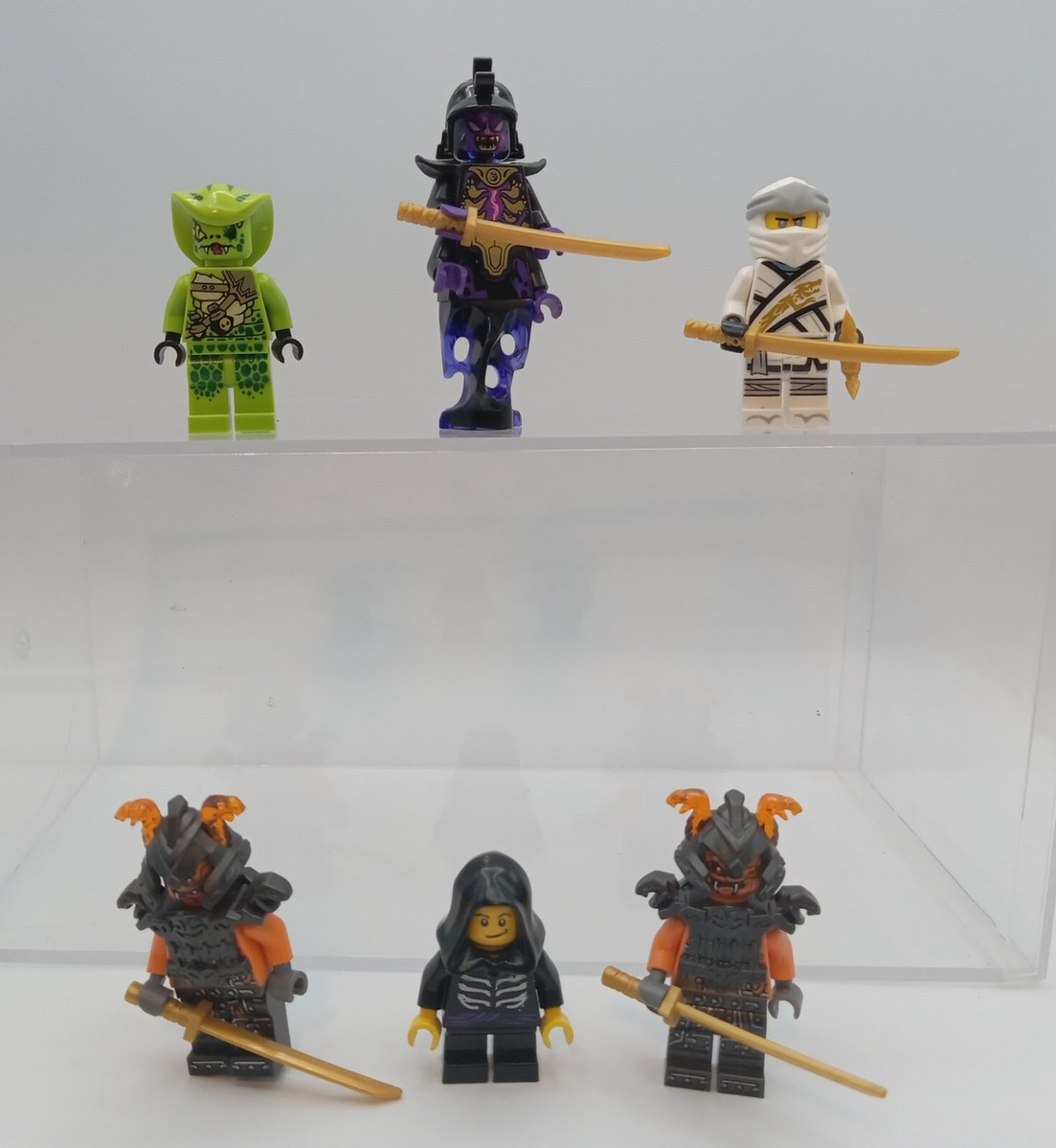 LEGO LOT OF NINJAGO MINIFIGURES LOYD SNAKE ARMOR