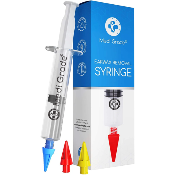 Medi Grade Ear Wax Remover Syringe Kit with 3 Removal Tips for sale online eBay