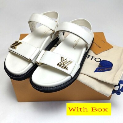 Authentic Louis Vuitton LV Sunset Line Sandals size37.5 Off Authentic Louis Vuitton LV Sunset Line Sandals size37.5 Off