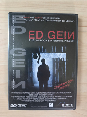 e-m-s Ed Gein DVD Special Edition Horror FSK 18 Deutsch Railsback PAL