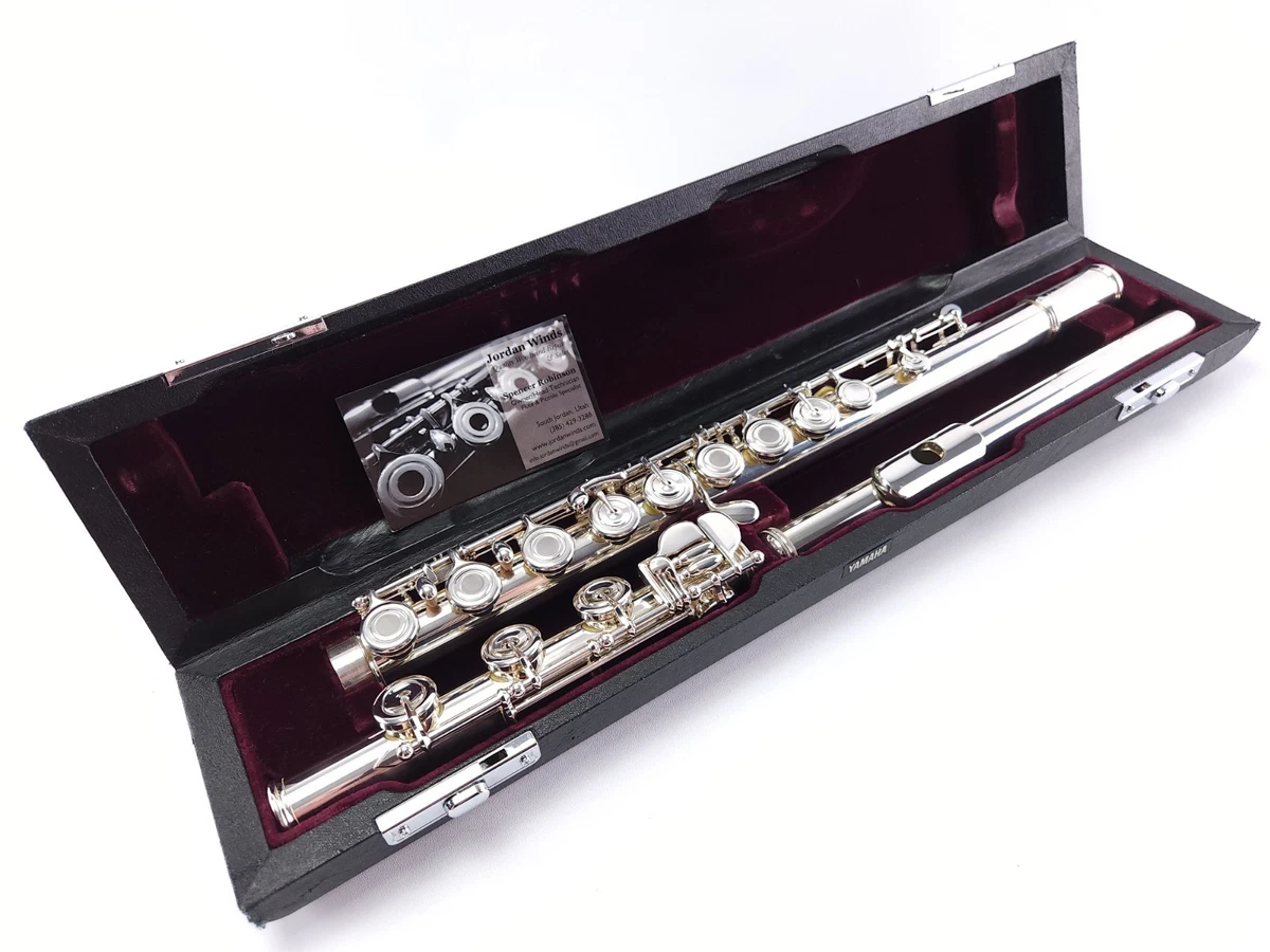 Yamaha Silver Machine Head Concert Flute Flutes for sale | eBay
