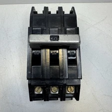 Zinsco Q243050 50A 3 Pole Circuit Breaker - Chipped