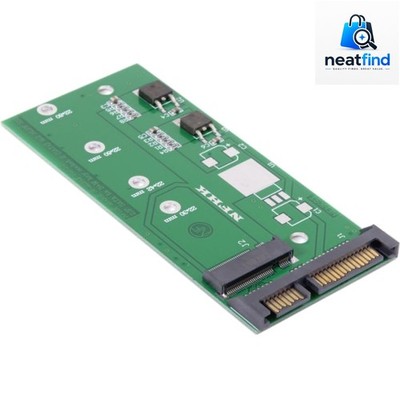 M.2 NGFF SATA SSD to 2.5'' SATA Hard Disk PCB Converter AdapterNot Work NVEM S...