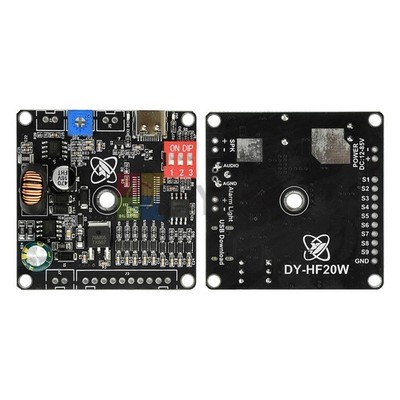 DC 12-85V HF20W Voice MP3 Player Module 20W 1-to-1Triggering Audio 8MB Type-C