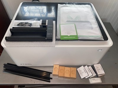 New/Open Box xTool M1 10w 2-in-1 Laser Engraver/Cutter  w/ Rotary Tool