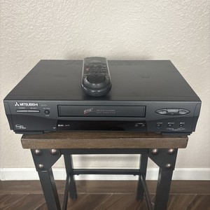 Magnétoscope VHS Mitsubishi HS-MX30 D’Occasion – Fonctionne – Télécommande Incluse