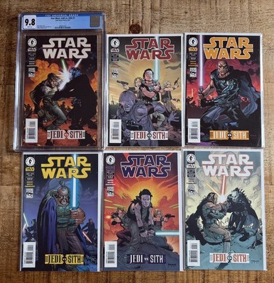 Star Wars Jedi vs. Sith 1-6 CGC 9.8