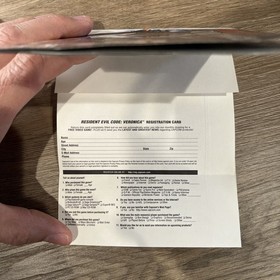 Resident Evil-Code Veronica - Dreamcast (DC) NM Complete With Registration Card!