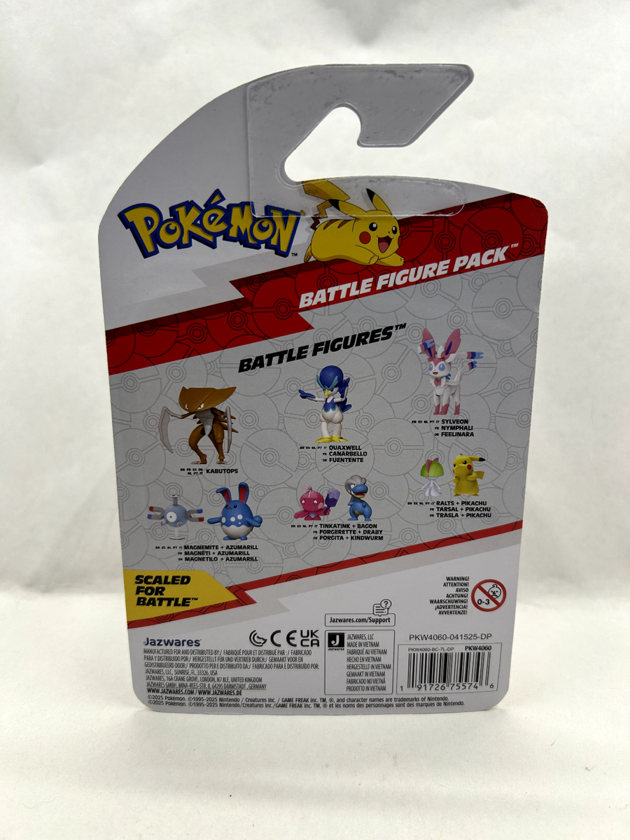 Pokemonまとめ売り Pokémon Battle Figure 2-Pack Magnemite & Azumarill Jazwares 2025