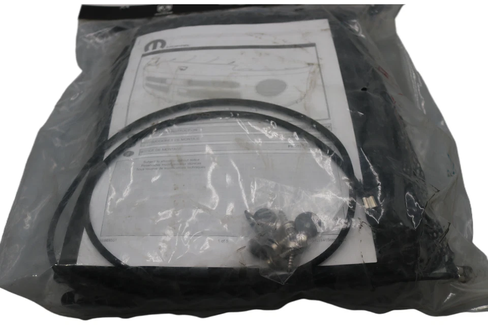 82211646 NEW OEM 2003-2010 DODGE VIPER FRONT END COVER KIT BRA - Image 3 of 4