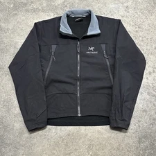 Vintage Arcteryx Soft Shell Jacket Black Size Large Polar Tec Gamma