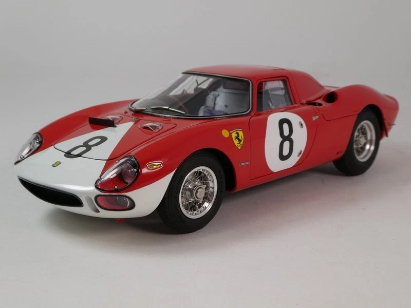 CMC Ferrari 250 LM #8 Surtees - Bandini 12h Reims 1964 1/18 M-262 - Immagine 2 di 4