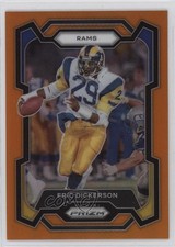 2023 Panini Prizm Orange Prizm 82/249 Eric Dickerson #168 HOF 01nw