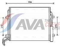 Ava Clever Choice Kondensator Klimaanlage ** Clever Fit ** VNA5324D Aluminium