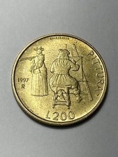 1997 San Marino (200 Lire) Coin *Painting*