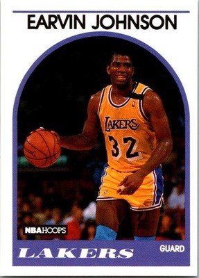 1989-90 NBA Hoops Magic Johnson [Base] Base Set