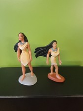 Pair of Pocahontas Mini Figures One  Disney other figure Origin unknown