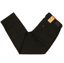 New Levis 541 Men's Jeans Athletic Taper SIZE 38x32 BLACK Stretch FREE SHIPPING