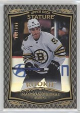 2024-25 Upper Deck Stature 2023-24 Base Rookies 482/999 Matthew Poitras #41 av1