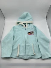 Nick Jr. Dora The Explorer Kids Jacket - Light Blue - Size 6 - RARE! *Flaw*