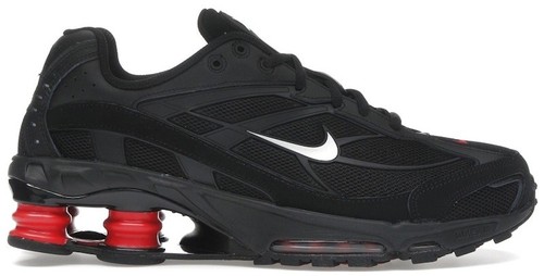 Women's Nike Shox Z Shoe-Black/University Red/Black | eBay