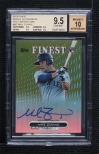 2013 Finest Rookie Refractor Gold 1/50 Mike Zunino BGS 9.5 GEM MINT Auto ez6