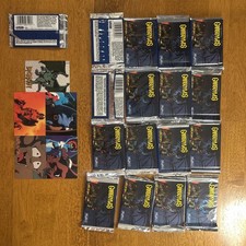 16 Unopened 1995 Skybox Disney Gargoyles Season 1 Trading Card Packs, 1 open pk