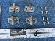 1989-1995 Volvo 740 940 Front Rear RH LH Door Striker Plate Set of 4 OEM #3984EM