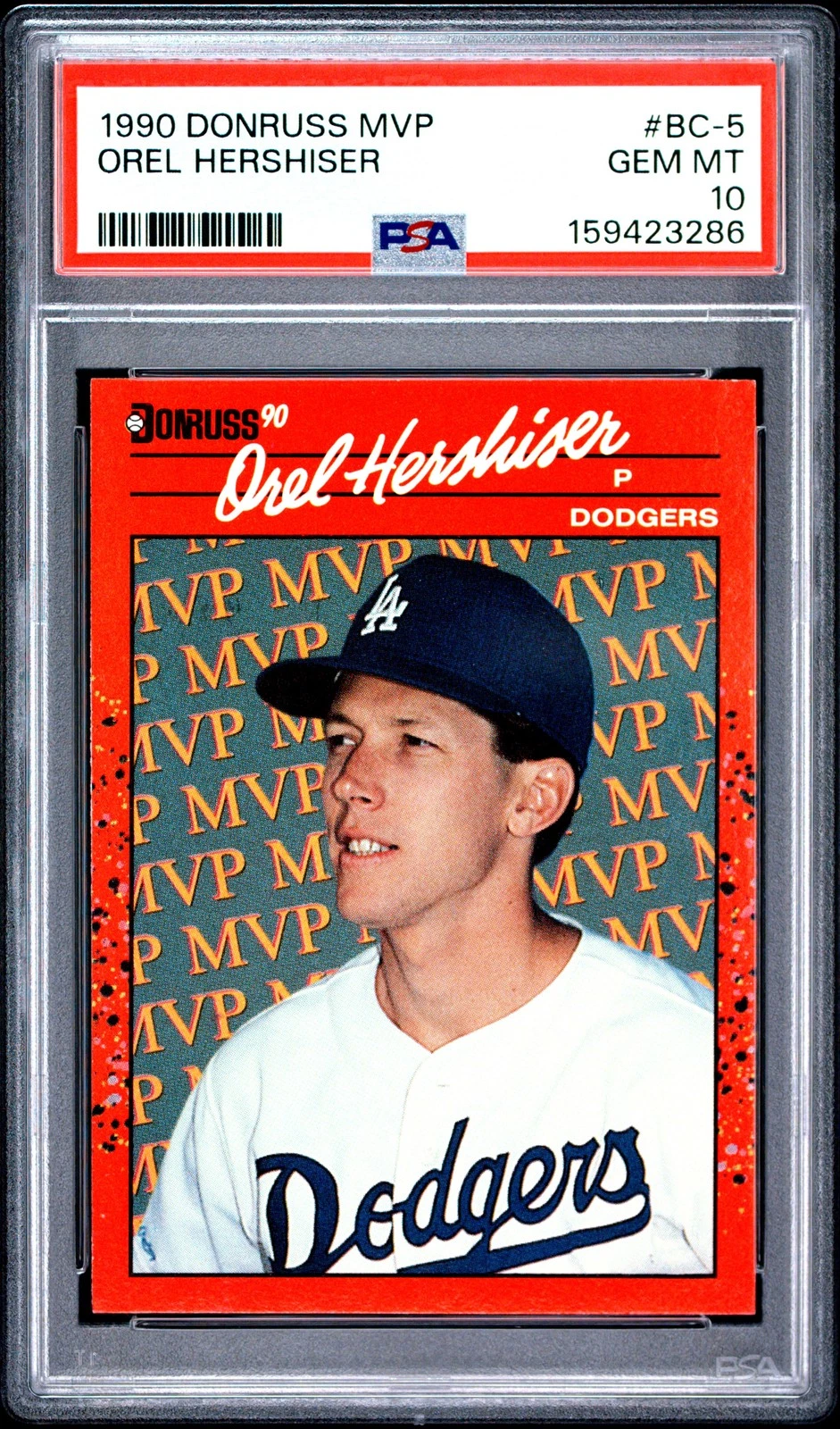 1990 Orel Hershiser #BC-5