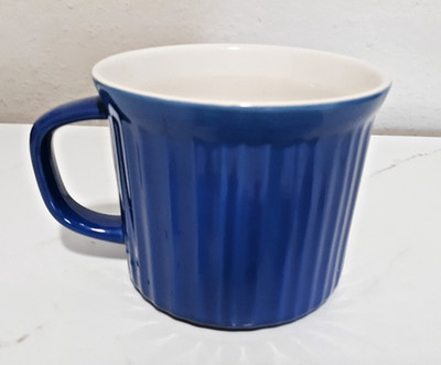 Corning Ware Royal Blue  20 oz Soup Mug NO LID, Oven, Microwave Safe