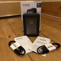 SanDisk Professional 5TB G-Drive ArmorATD, portable rugged external hard drive, 