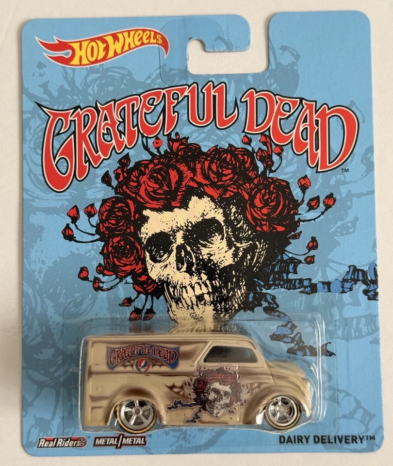 Hot Wheels Metal Grateful Dead 2013 POP CULTURE Full Set 4Car ROCK New - Image 4 of 4