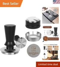 Espresso Tamper Kit Coffee Tools set 58mm Spring-Loaded Distributor Puck Screen