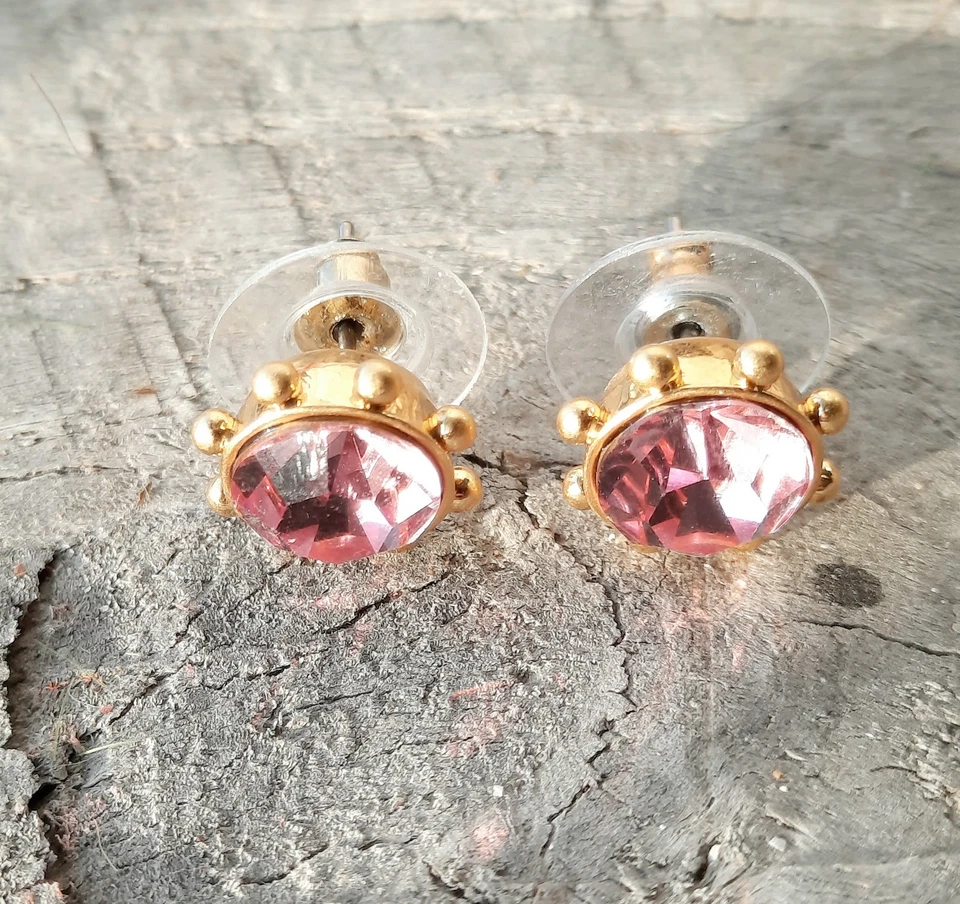 Aretes Kate Spade Flying Colors Cristal Rosa Foto 2 de 4