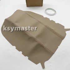Beige Real Leather Center Console Lid Armrest Cover For 98-02 Ford Expedition Beige Real Leather Center Console Lid Armrest Cover For 98-02 Ford Expedition
